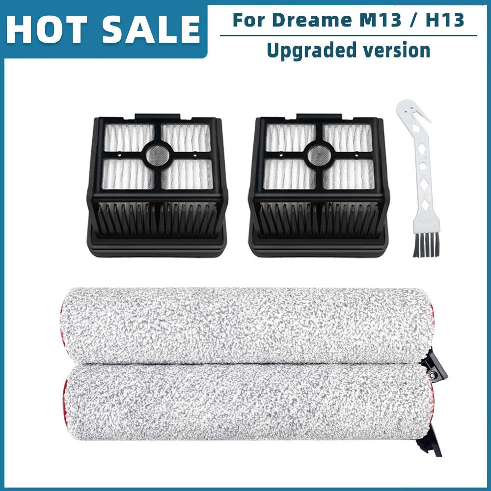 Replacement For Dreame M13 H13 Handheld Cordless Vacuum Cleaner Spare Parts Accessories Roller Brush Hepa Filter