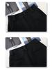 Spring 2025 Women's High-Waist White A-Line Suit Shorts - Casual, Loose Wide-Leg Design
