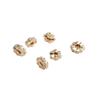 14K Gold-Filled Zircon Heart Beads: Color-Preserving Spacer for DIY Bracelets & Necklaces