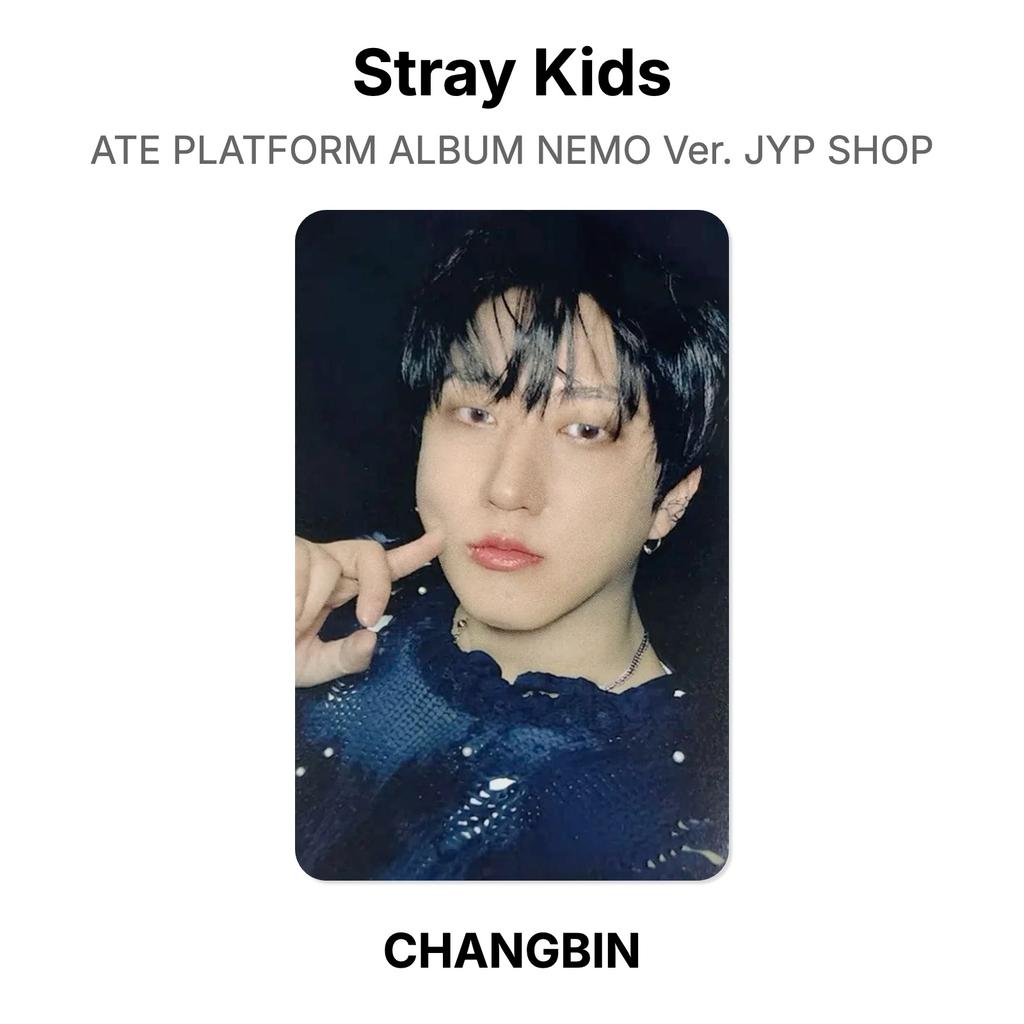 Stray Kids ATE PLATFORM ALBUM NEMO Ver. JYP SHOP Official Photocard