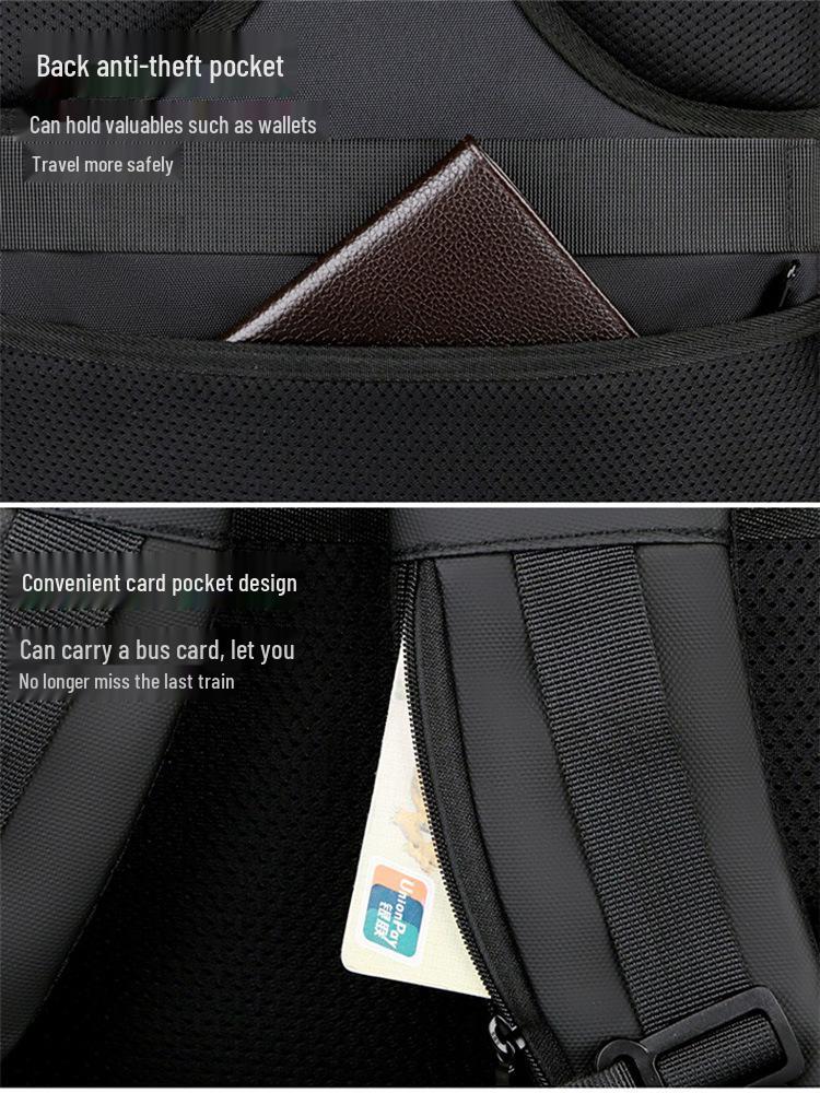 Men's Large Capacity Business & College Laptop Backpack