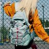 Schoolbag Outdoor Contrasting Color Backpack Tide and Light Travel Bag Mountaineering Small Backpack High Value Junior and High School Students Class