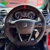 Personalisierbare Wildleder-Geflecht-Lenkradabdeckung für Seat Leon Cupra R Leon ST Cupra Leon ST Cupra Ateca Cupra Ateca FR