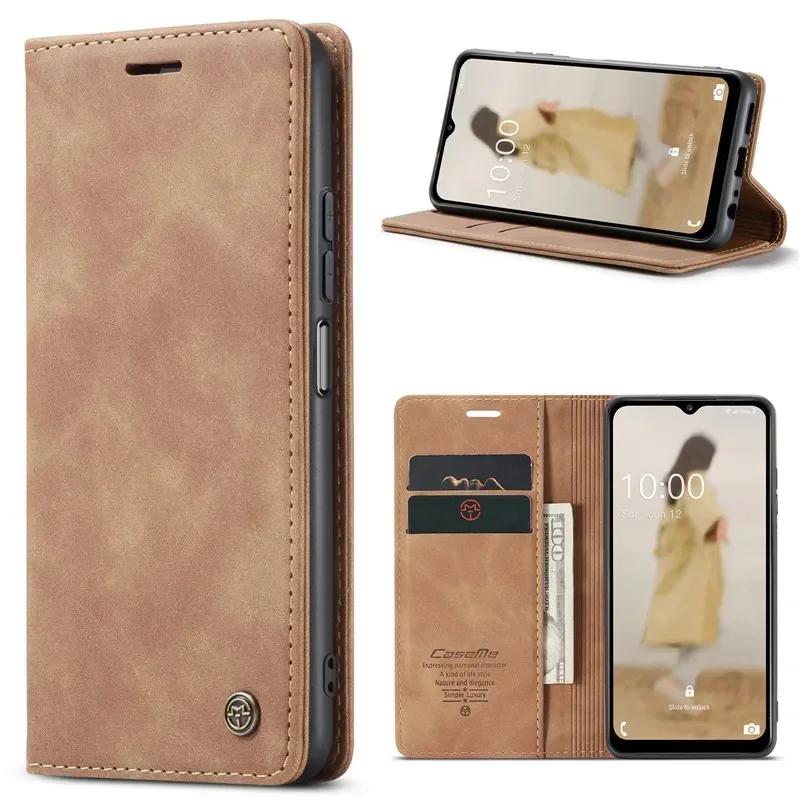 CaseMe Leather Phone Case for Samsung Galaxy A57 5G A37 A17 A56 A36 A26 A16 A55 A35 A25 A15 A14 A34 A54 A13 A53 A13 Wallet Cover