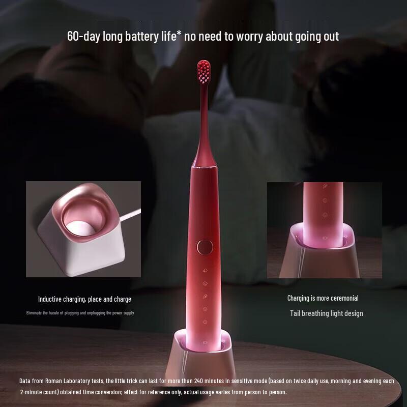 ROAMAN T40 Smart Sonic Electric Toothbrush Couple's Gift Set