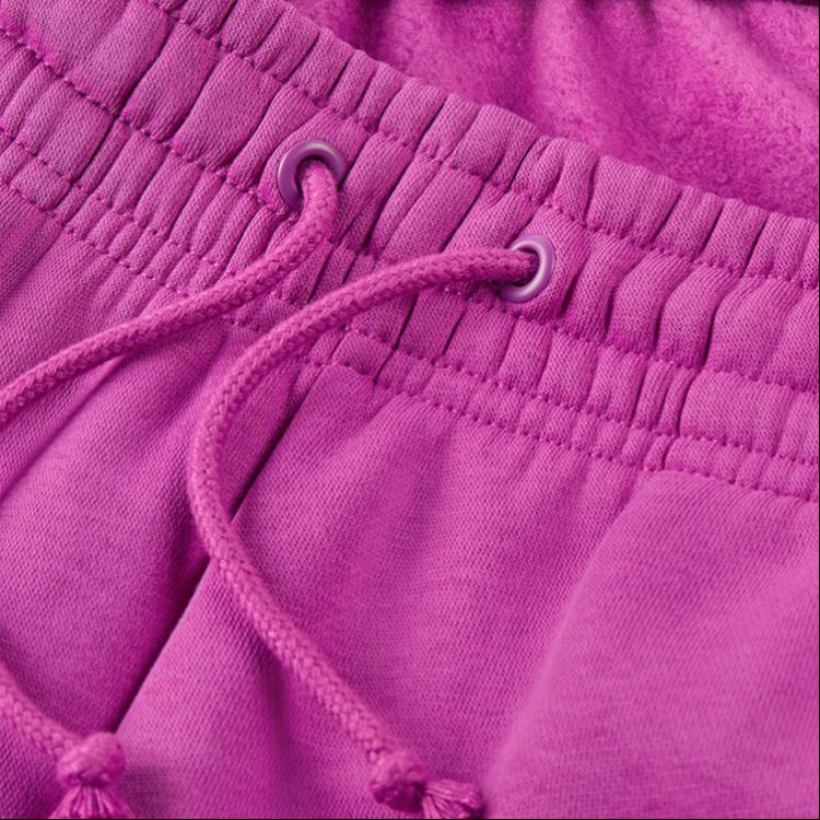 New Nike Sportswear Phoenix Fleece Knitted Sports Pants Women's Hot Spicy Fuchsia FZ5997-518
