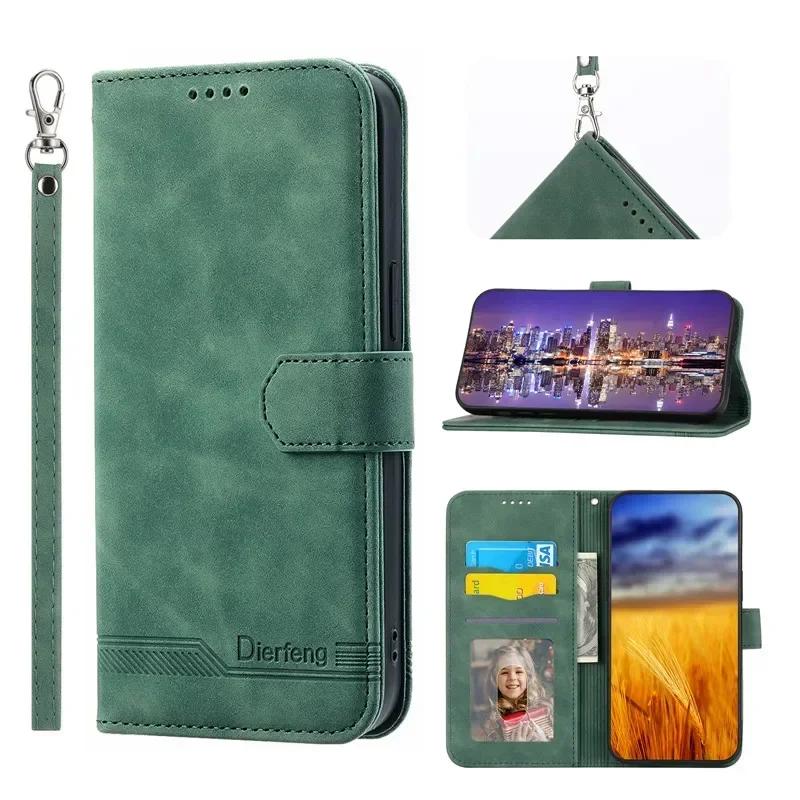 Business Magnetic Leather Case on For Xiaomi Poco C75 X7 M7 F6 X6 M6 Pro 5G C61 C65 PocoC75 Cases Flip Stand Wallet Phone Cover
