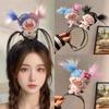 New Wash Face Cartoon Hairband Headpiece Women Girl Hair Accessories Funny Doll Headbands Soft Headwear Headband