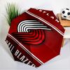 Portland Blazers Artwork Umbrella 8-Frame for Travel, Camping, Casual Lightweight Portable Umbrella, Essential for Every Family Holidays Gift