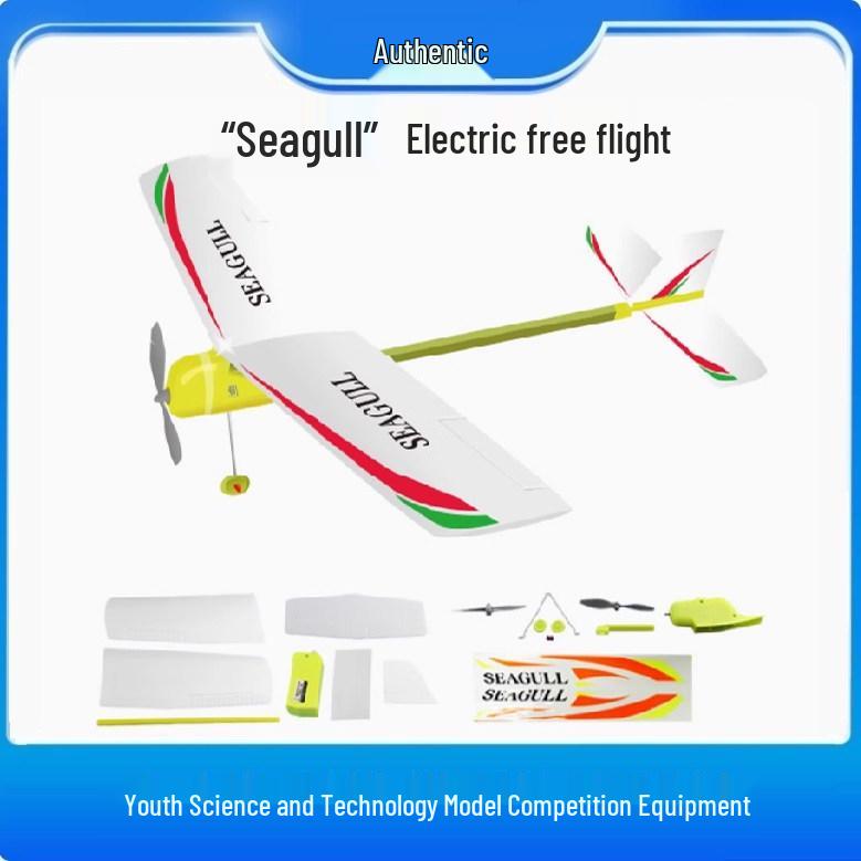 Seagull Electric Free Flight Model Aircraft: Competition Glider Kit, Requires Assembly, Fragile, Not a Toy