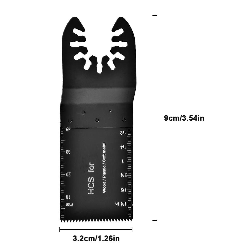 10pcs Bi Metals 32mm Multifunctional Oscillating Saw Blade