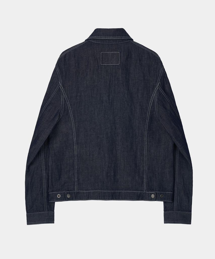 Chowoo Linen Engineered Jacket (Indigo)
