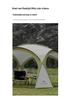 Moonlight White Dome Outdoor Camping Tent - Large Canopy with Screen and Curtains
