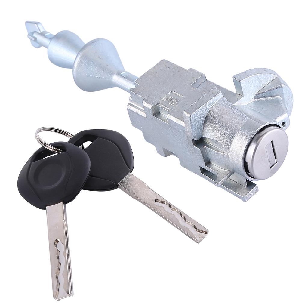 Door Lock Cylinder Left Front with Key Compatible for 2004-2012 3 Series E90 E91 51217162427