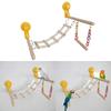 Parrots Ladder Scratchers Perch Stands Bird Stand Suction Cup Wood Stick Ladder Branch Ladder Standing