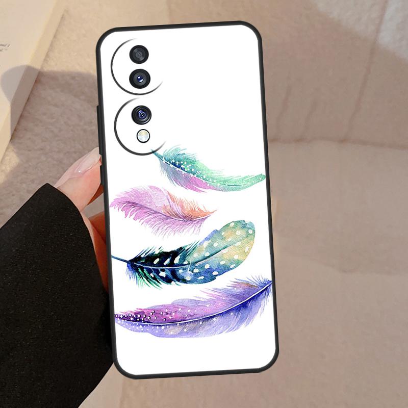 Feather For Honor Magic 7 Lite 6 5 V5 Case For Honor 400 200 Pro 90 70 50 X8a X8b X9a X9b X9c Cover