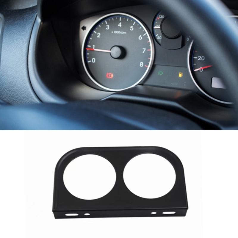 Sturdy 2.1 Inch Metal Gauge Mounting Support Bracket Holder Pod for Enhancing Vehicle Interior Aesthetics Automotive Use