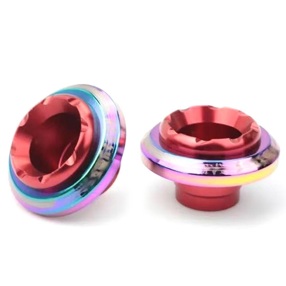 2 Stück Motorrad Aluminiumlegierung Elektroroller Zubehör Schutzpolster Anti-Kollisionsschutz Stoßdämpfende Schieberkappen