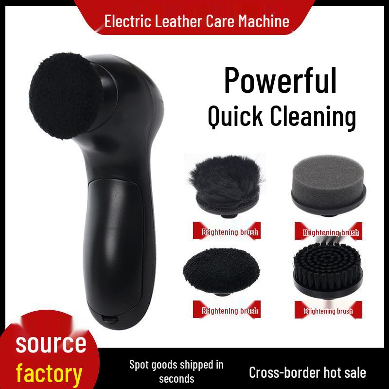 Portable Electric Shoe Polisher: Handheld Auto Oiling & Leather Maintenance Brush