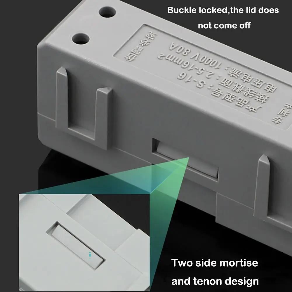 Docking High Power High Power Splitter Conductor Brass Quick Terminal Block Fast Connector Electrical Large Current Conductor