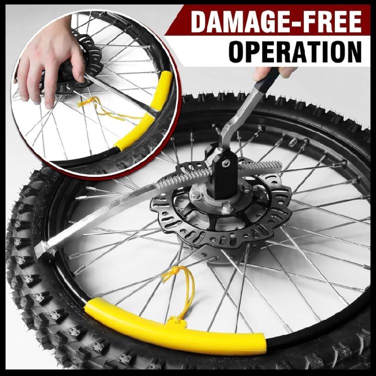 Motocross Races Tire Replacement Tool Set Aluminum & Iron Designs Complete Dirt Bike Wheel Axles Set for Motocross