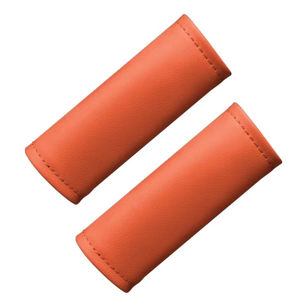 2Pcs Soft Pull Handle Gloves Non-slip Car Ceiling Handle Car Handle Cover Car Interior Decoration