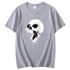 Skull Blood Splatter Funny Graphic T Shirts Fashion Tees Tops Summer Cotton New Shirts And Tshirts Unisex Print T Shirt