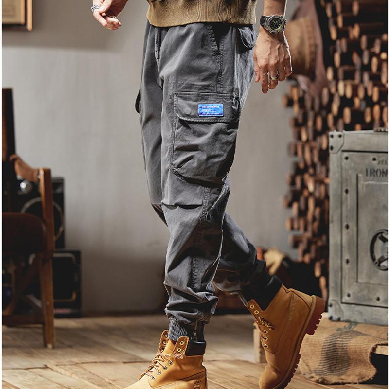 Pánské cargo kalhoty JAYSCE Multiple Pocket Winter Fleece Teplé vojenské kalhoty Pánské Outdoorové taktické kalhoty pro muže Cargo Y2k Kalhoty