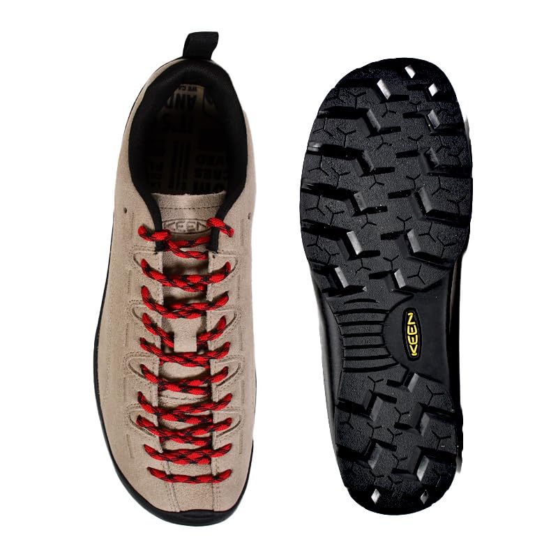 JASPER Trekking Outdoor Beige X Red [KEEN] (1002672) Men's Shoes [Used]