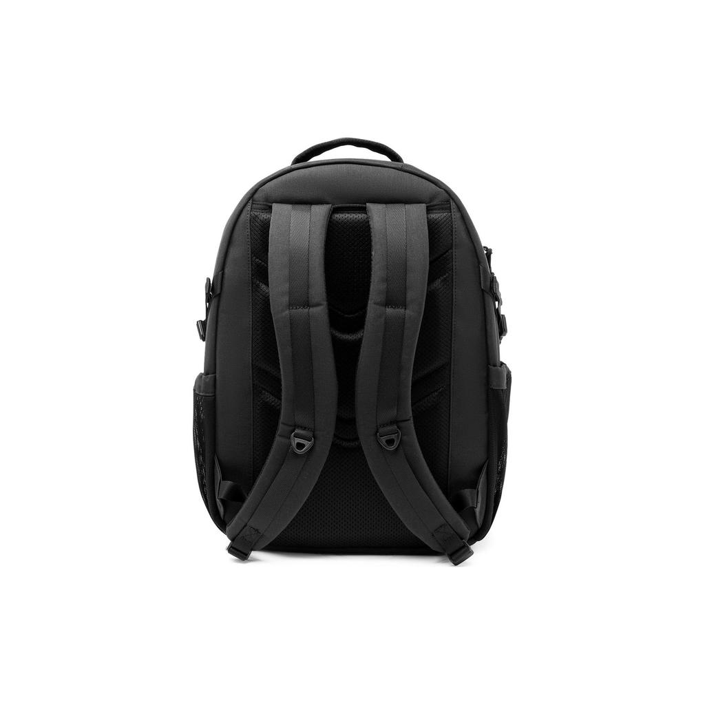Li Ning Sports Lifestyle Series Water-Resistant Eco-Friendly Zipper Closure Polyester Sports Backpack Unisex Backpack Black ABSU159-1