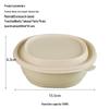 Jiemengzhe 550ml Biodegradable Takeaway Bowls