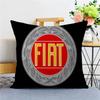 F_Fiats Logo Pillow Gift Home Office Decoration Bedroom Sofa Car Cushion Cover Case 45x45