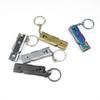 Multifunctional Double Tube Survival Whistle Portable Stainless Steel Keychain Outdoor Tools Training Whistle For Camping Hiking