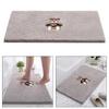 Bathroom Rugs Shower Rug Non-Slip Absorbent Polyester Throw Runner Carpet