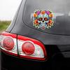 Car Sticker Sugar Skull Waterproof Vinyl Decal on Bumper Rear Window Laptop Self-adhesive Decal For Car Accessories TM410