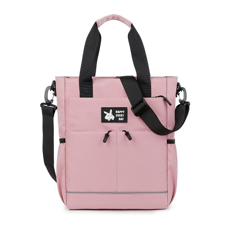 15.6 Inch Business Cartoon Backpack, Conference Travel Bag, Student Schoolbag, Multifunctional Laptop Bag, Backpacks розовый