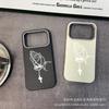 Personalized Gestures for iPhone17promax Mobile Phone Case Apple 16 All-inclusive 15 Anti-drop 13 Leather Pattern Protective Case