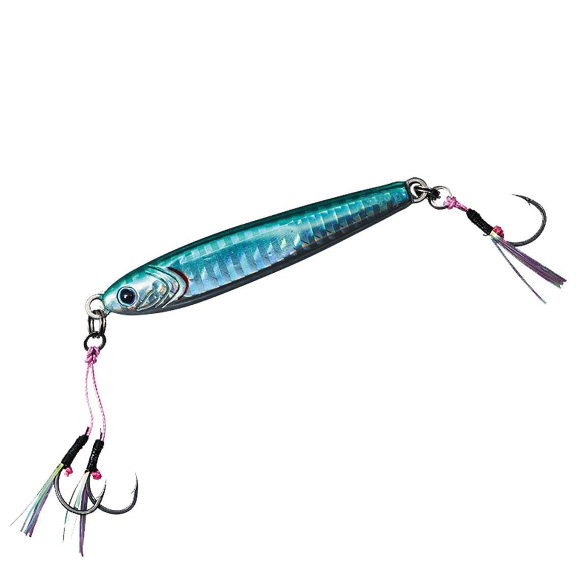 

DAIWA Metal Jig TG Bait SLJ с крючком 60 г FPH зеленая серебристая приманка