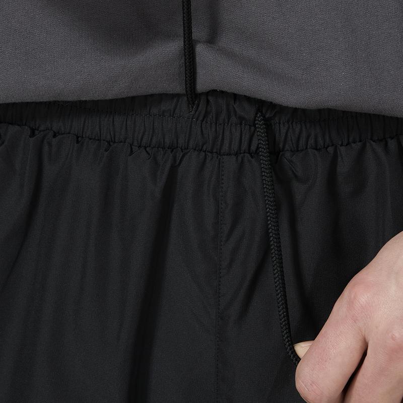 Puma Pantaloni sport din tricot țesut, cu șireturi, culoare uni, pantaloni pentru bărbați, negru 521905-01