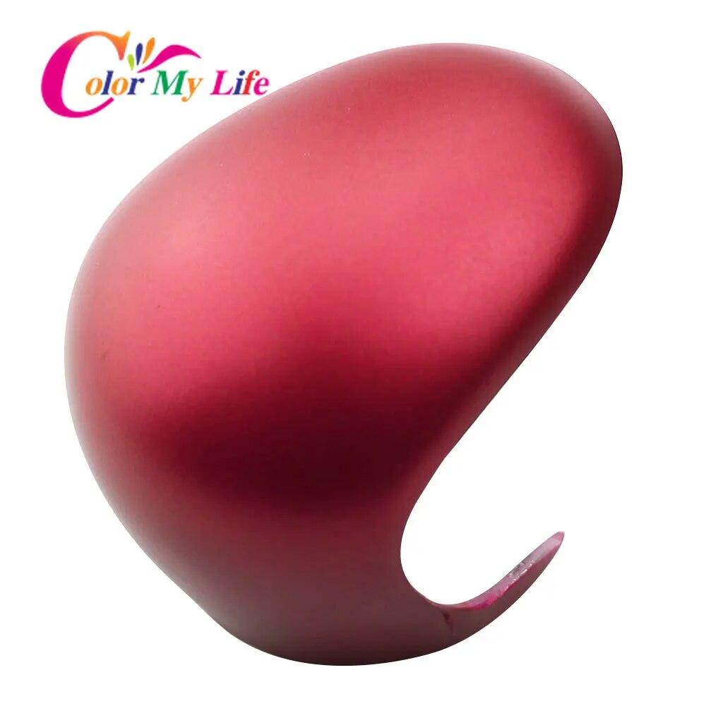 Color My Life for Toyota C-HR CHR 2016 -  AT ABS Car Shift Knob Protection Cover Gear Head Shift Collars Accessories