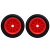 1 Pair 10 Inch Kayak Cart Solid Tire Wheel Replacement Puncture Proof for Kayak Canoe Trolley Cart