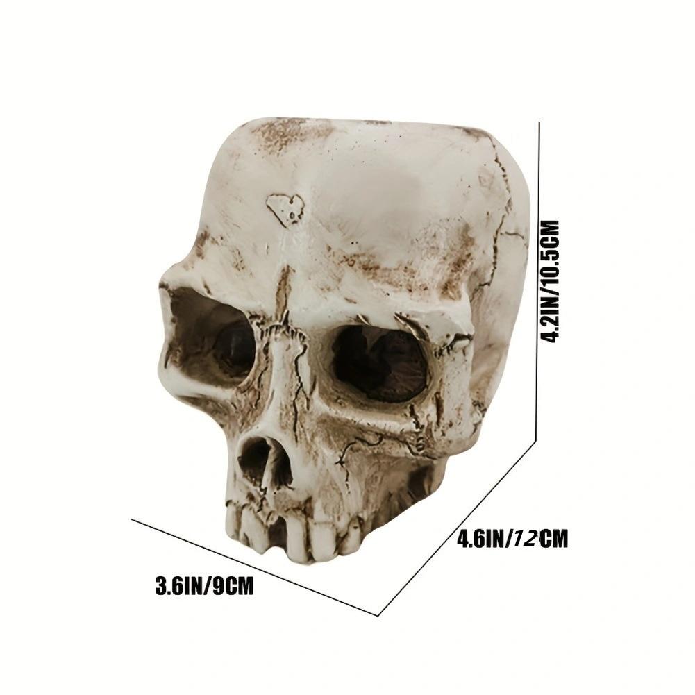 Decorative Bowl Skull Candy Dish Unique Halloween Decor