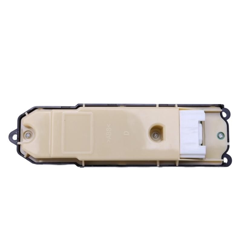 Driver Door Button Assembly 840400P010 Replacement Panel for 2001-2007 Models, Black ABS Window Control Housing for Repair Service