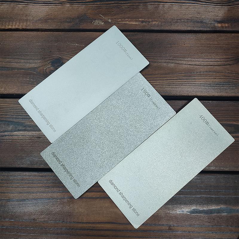 Double Side Diamond Sharpening Stone Knife Sharpener Grindstone Diamond Tools Fine Grinding Whetstone 170*75MM