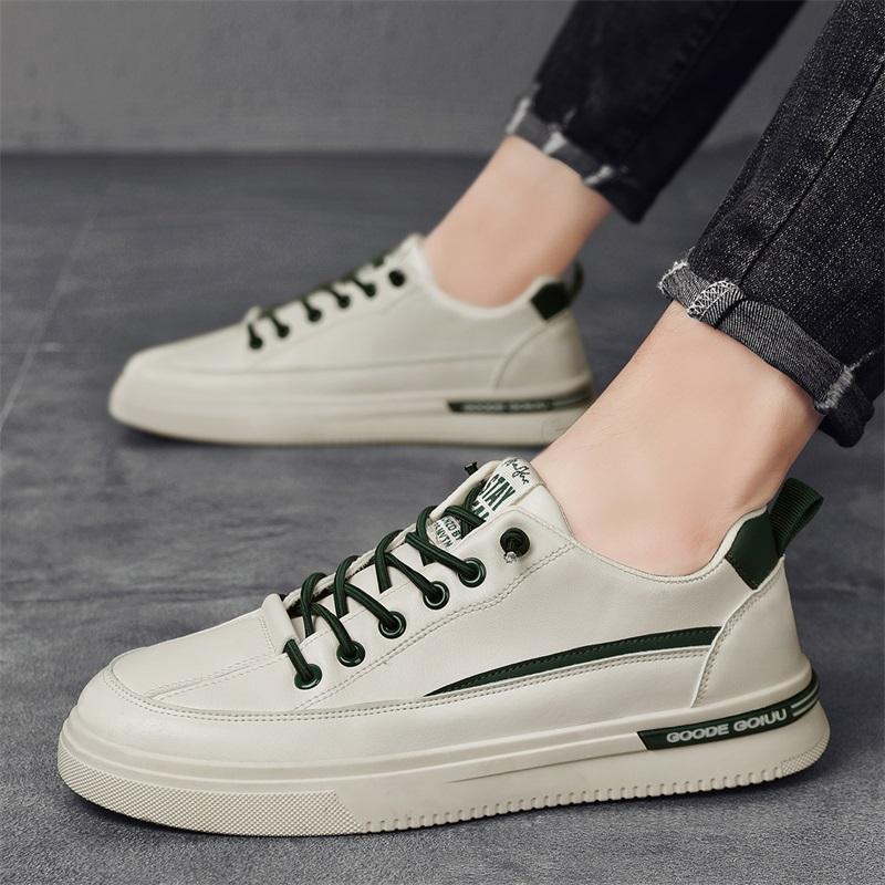 Fashion 2025 Sneaker Men Designer Sport Shoes Fashion Casual Microfiber Leather Fabric Breathable Height Increased Flat Platform Shoes
