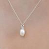 Women's Daily Accessory Freshwater Pearl Single Necklace