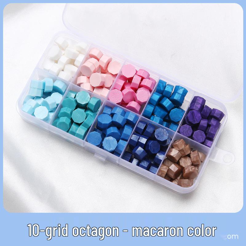 24-Color Sunflower Seal Wax Pearlescent Particles