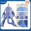 Honkai Star Rail Danheng Bai Lu Women's Cosplay Costume Set