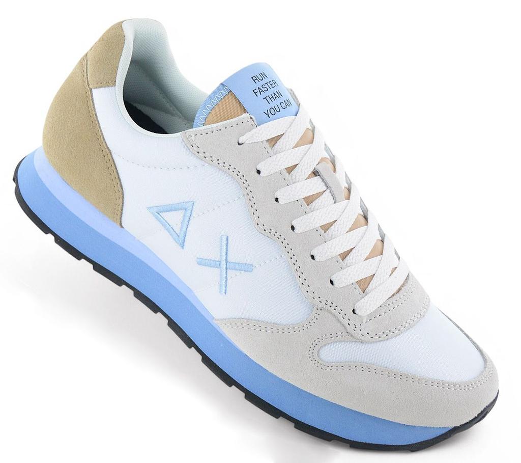 Sun68 Tom Multicolor - Herren Sneakers Schuhe Weiß Z35108-01 ORIGINAL