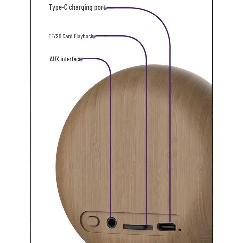 Bach Johann DW06 Smart Bluetooth Speaker with Alarm Clock CN plug (adapter included)